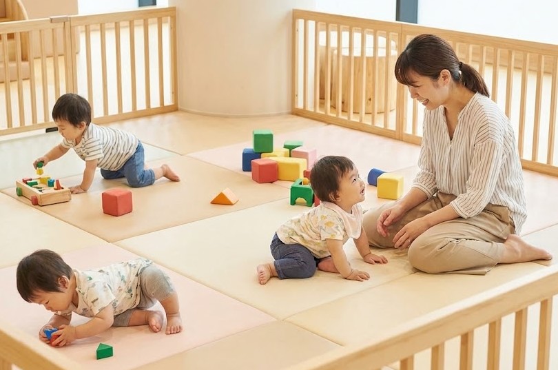 赤ちゃん専用エリアの設備と遊びの魅力
