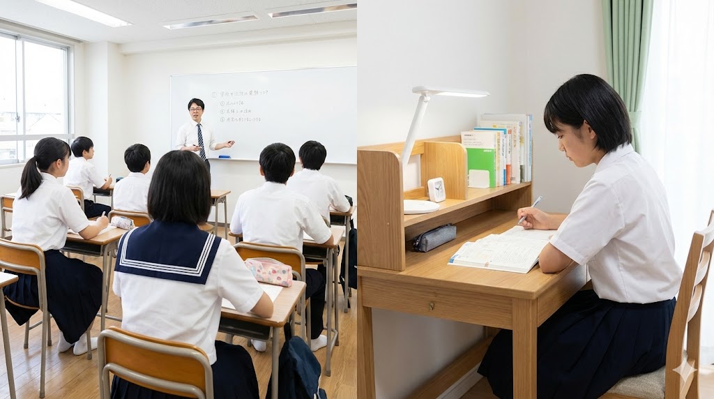 Z会で高校受験対策をする際の塾との違いと選び方