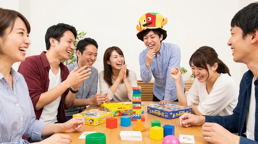宴会で活躍するバラエティグッズやゲーム