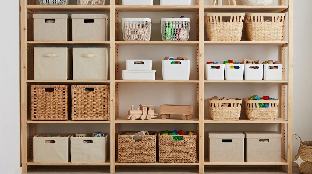 おもちゃ収納でパインラックを最大限に活かすコツ