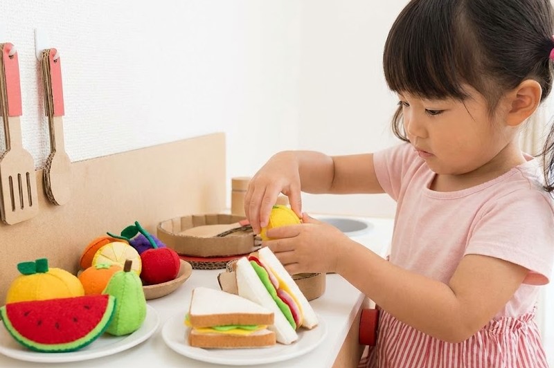 女の子が夢中になる可愛い手作りおままごと