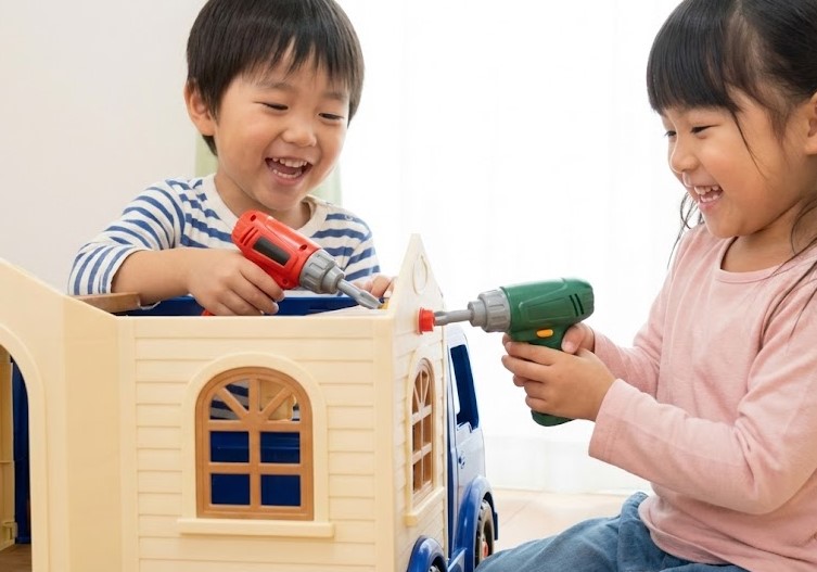 男の子も女の子も夢中になるおもちゃのドリル