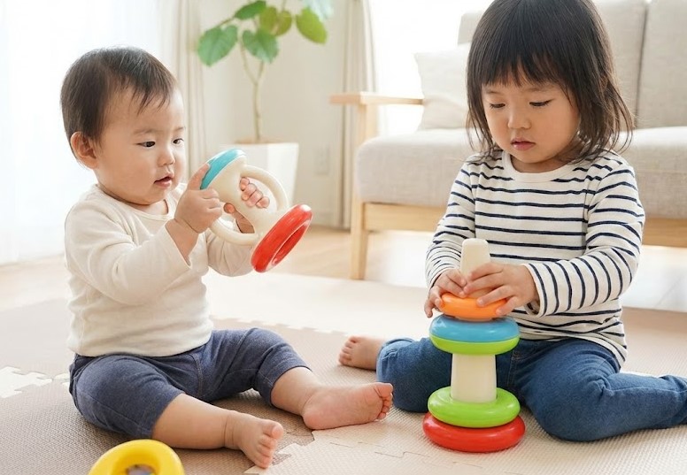 0歳から3歳まで長く遊べるおもちゃの秘密
