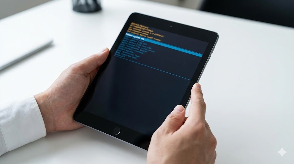 専用タブレットを初期化してAndroid化する手順