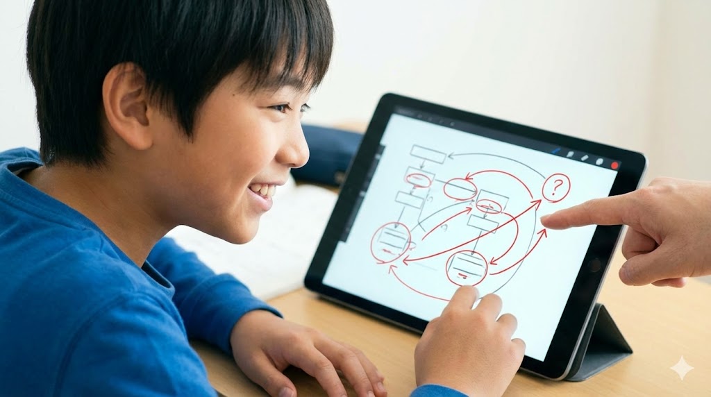 思考力を養う良問揃いの学習内容と添削指導