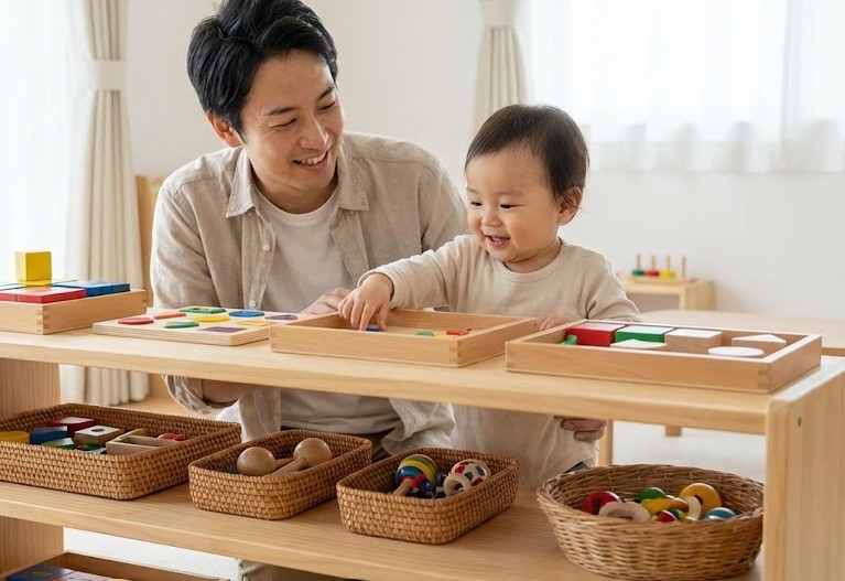 0歳のモンテッソーリのおもちゃを賢く揃える方法