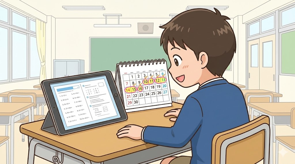 小学生コースが退会後も復習できる期間