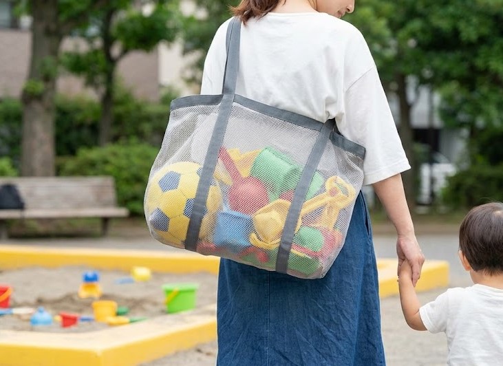 公園への持ち運びが楽になる収納アイデア
