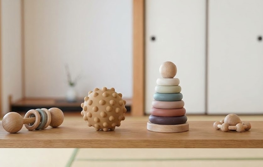 家庭で楽しむモンテッソーリのおもちゃ0歳まとめ