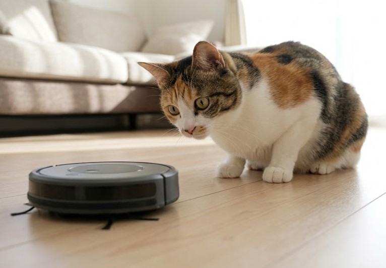 ペットも夢中になるルンバ風おもちゃの活用法