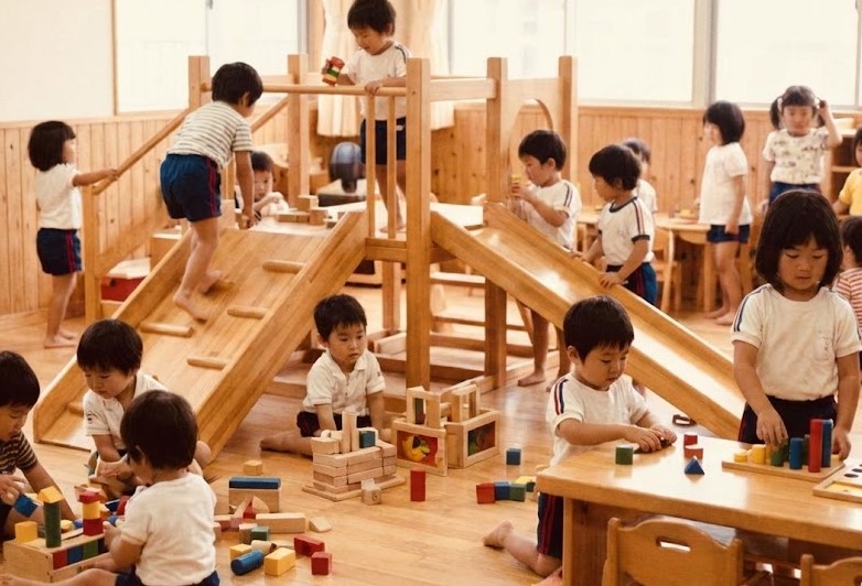 かつて親しまれた原宿店内の遊び場