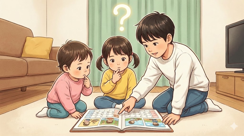 幼児から小学生まで楽しめるクイズ形式の魅力