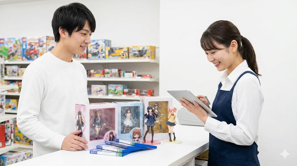 フィギュアやゲームをおもちゃ倉庫で売るコツ