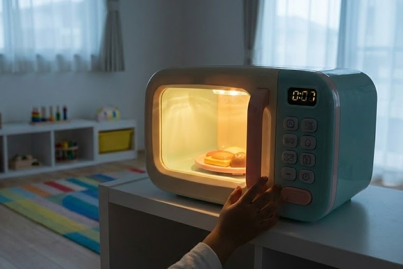 音が出る光る回転する多機能レンジの魅力