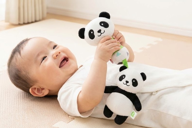 赤ちゃんが安心して遊べるパンダのおもちゃの基準