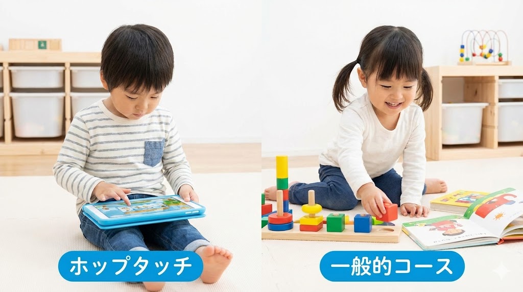 ほっぷタッチと総合コースの違い