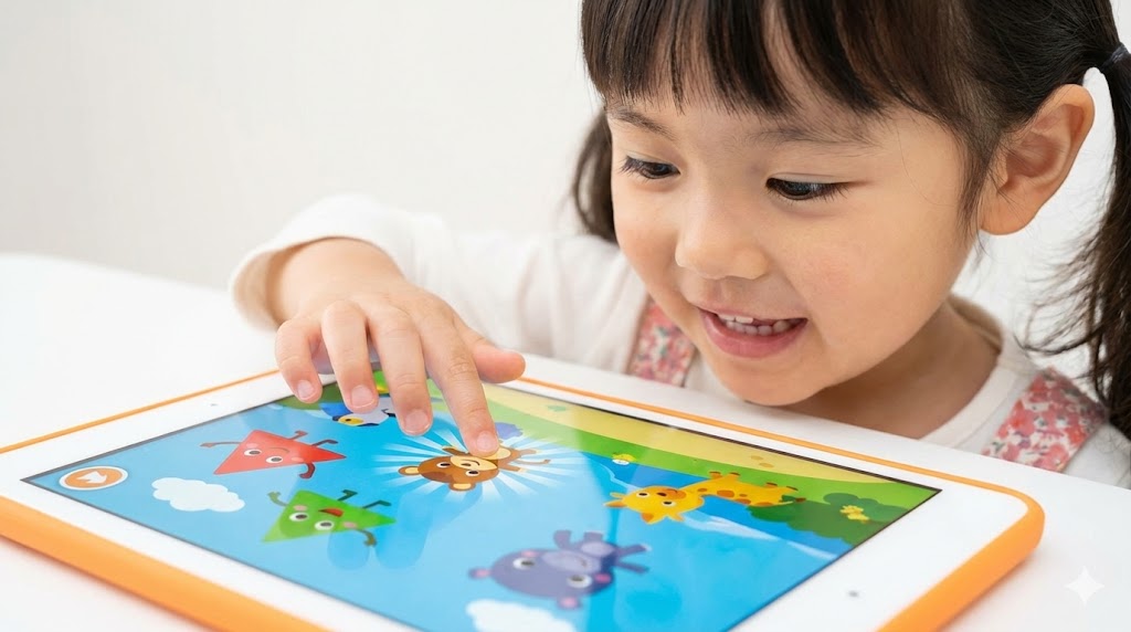 こどもちゃれんじのタブレット年少向けで育む最新の知育体験