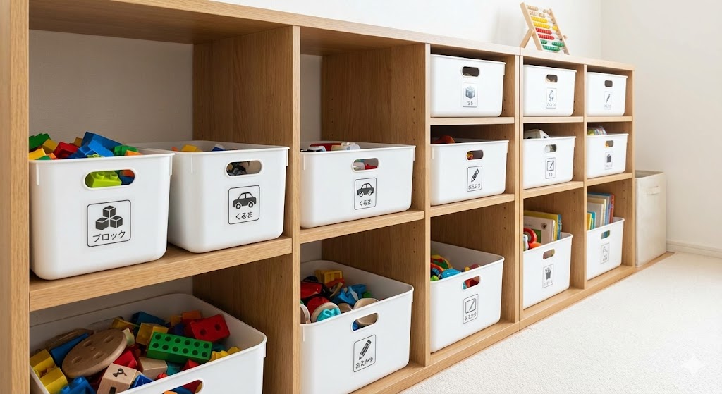 おもちゃ 収納 小学生に最適な整理のコツ