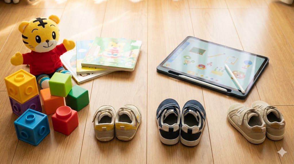 こどもちゃれんじとスマイルゼミの対象年齢を比較