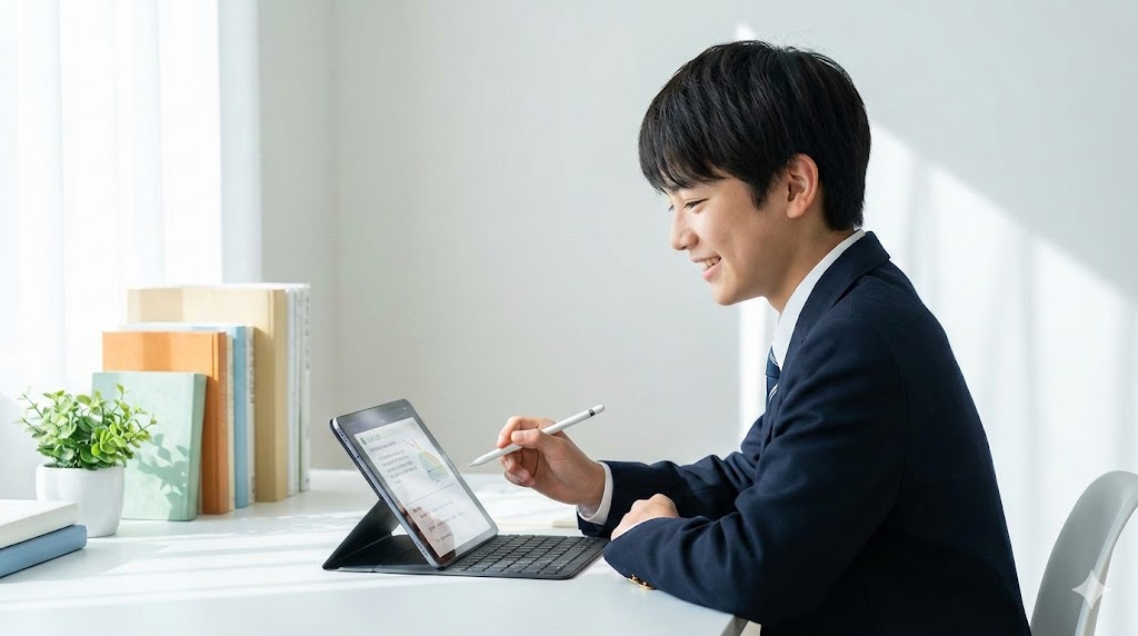 スマイルゼミ中学生コースの評判は？料金や特進クラスを徹底解説