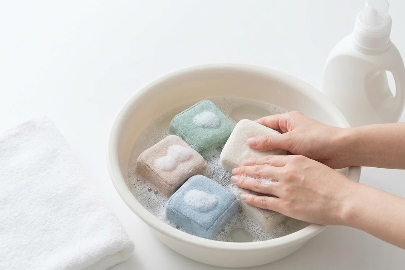 エドインターのふわふわアニマルブロックのお手入れ術