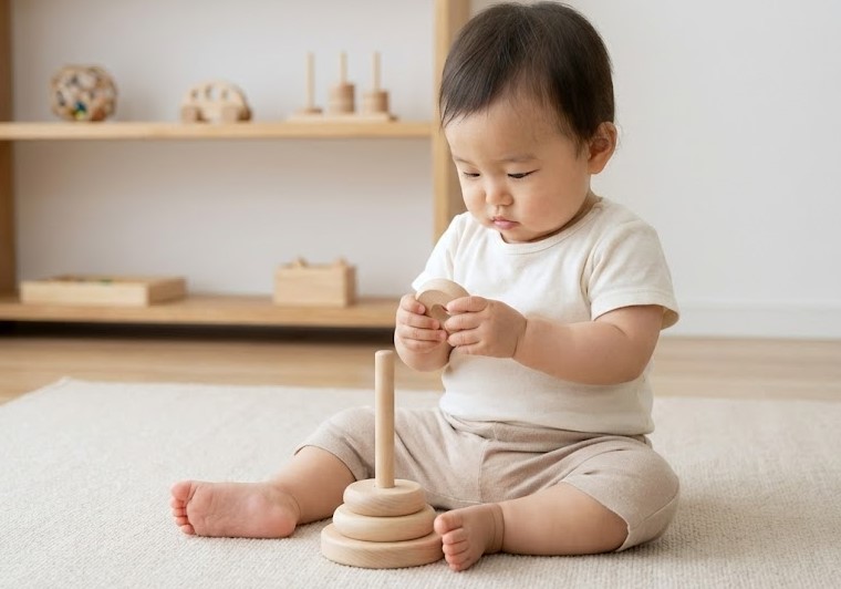モンテッソーリのおもちゃを0歳から選ぶ魅力と効果