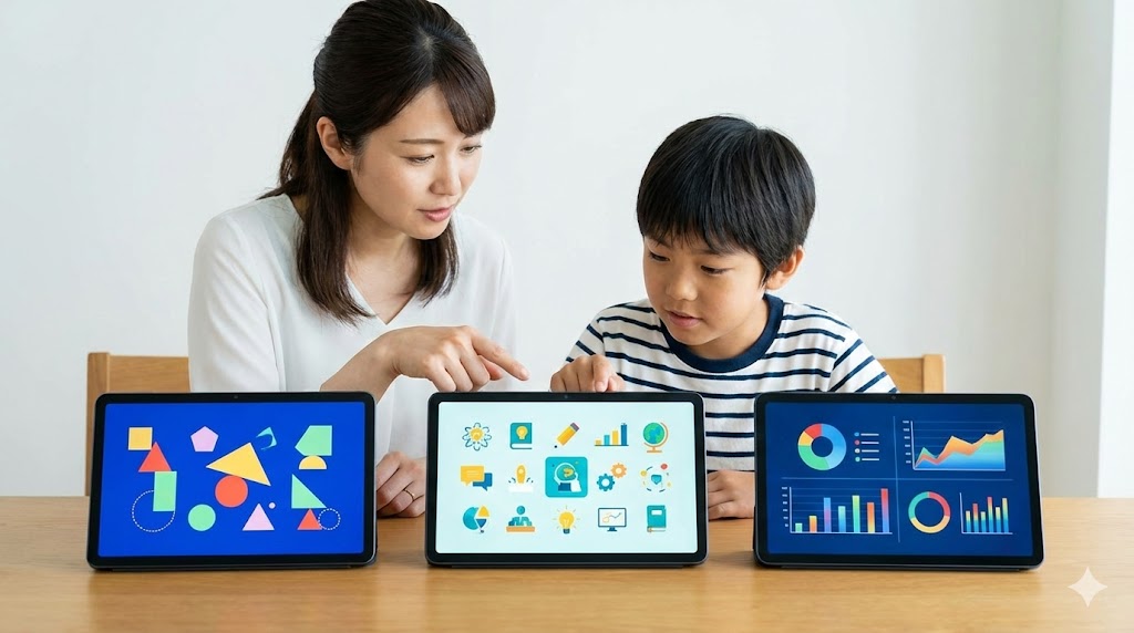 スマイルゼミや進研ゼミと比較した教材の質