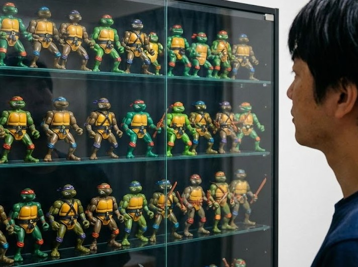 世代を超えて愛されるミュータントタートルズのおもちゃ