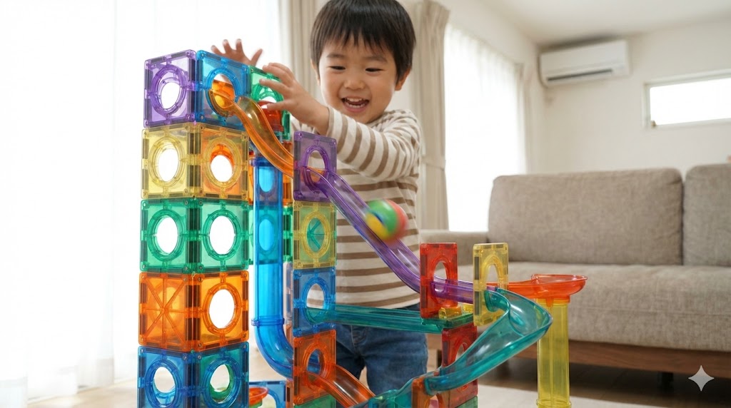 3歳から遊びが広がるボールコースター