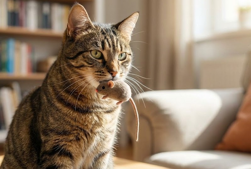 猫がおもちゃを持ってくるのは賢い？隠れた心理を解説