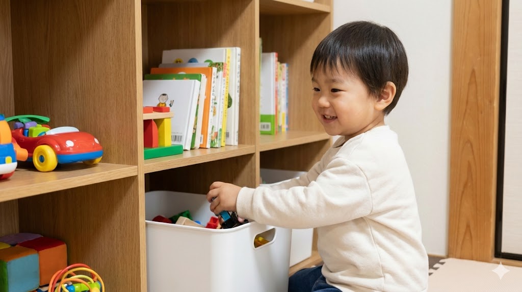 ニトリのカラーボックスで作る自分でお片付け習慣
