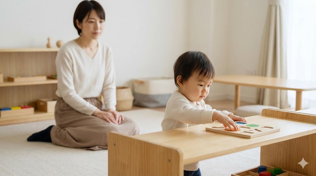 自立を育むモンテッソーリ 1歳の実践法