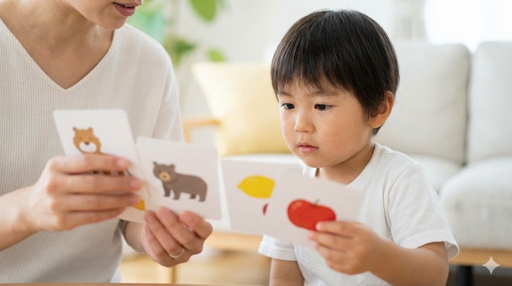 七田式のフラッシュカードやプリント教材による学習効果