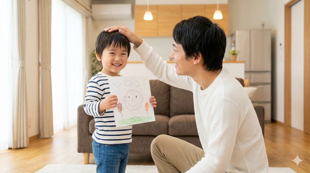 親子関係を良好に保つ認めほめる教育