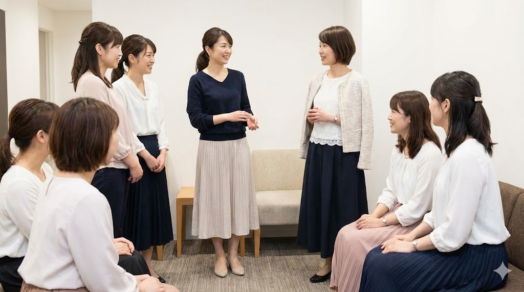 実際に通う保護者の服装や雰囲気