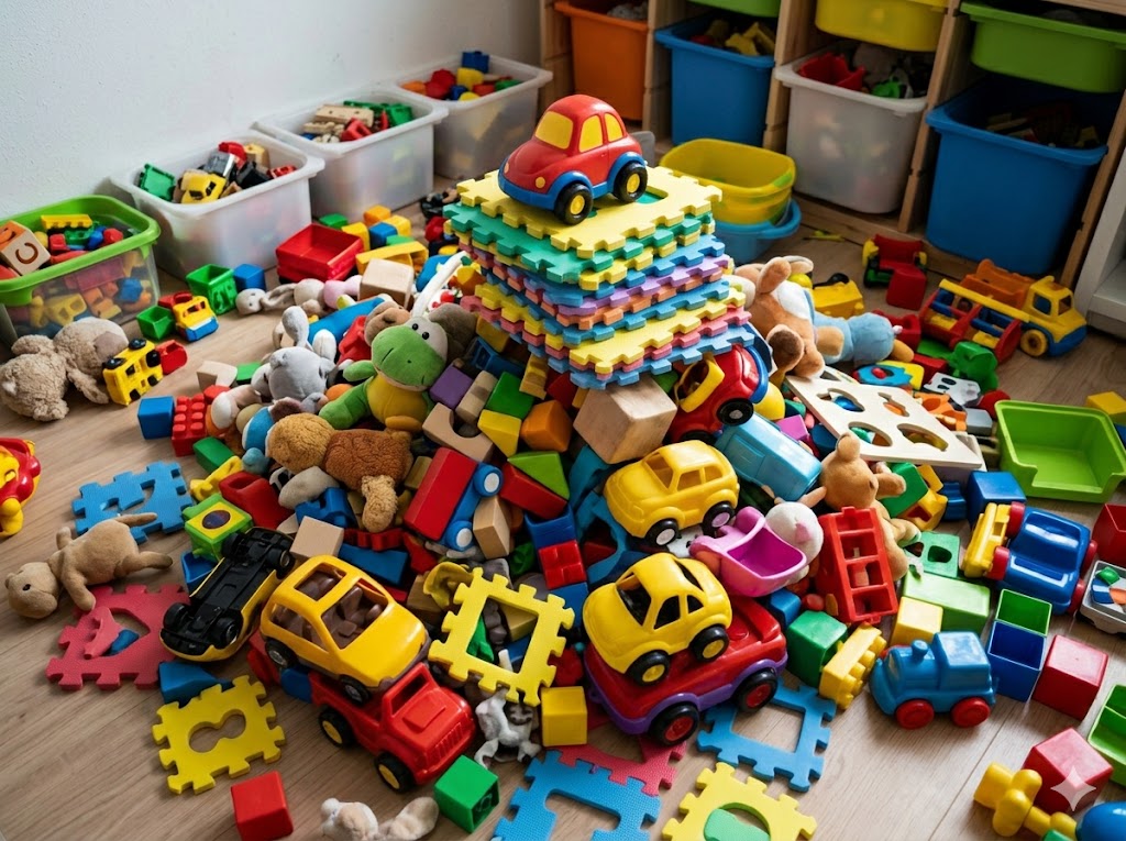 おもちゃの与えすぎが子どもに与える「3つの影響」