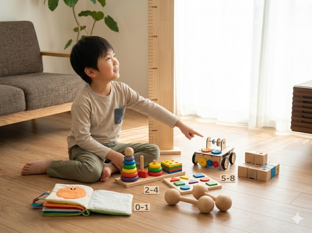 おもちゃサブスクは何歳から何歳まで使える？各社比較